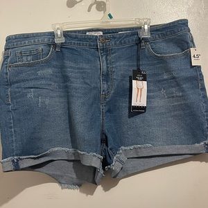 Sofia Vergara plus size Jean shorts size 22